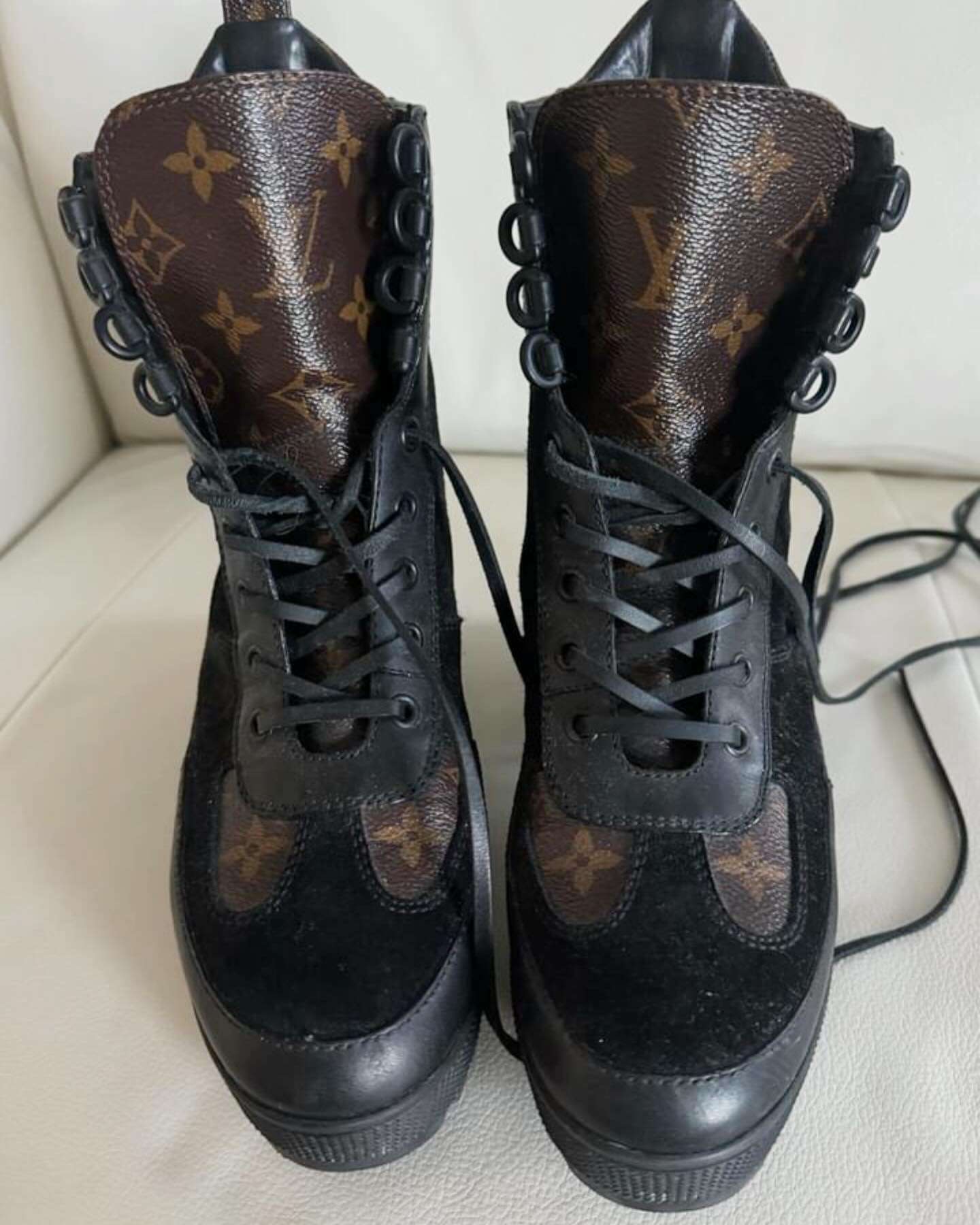 Louis Vuitton desert boots