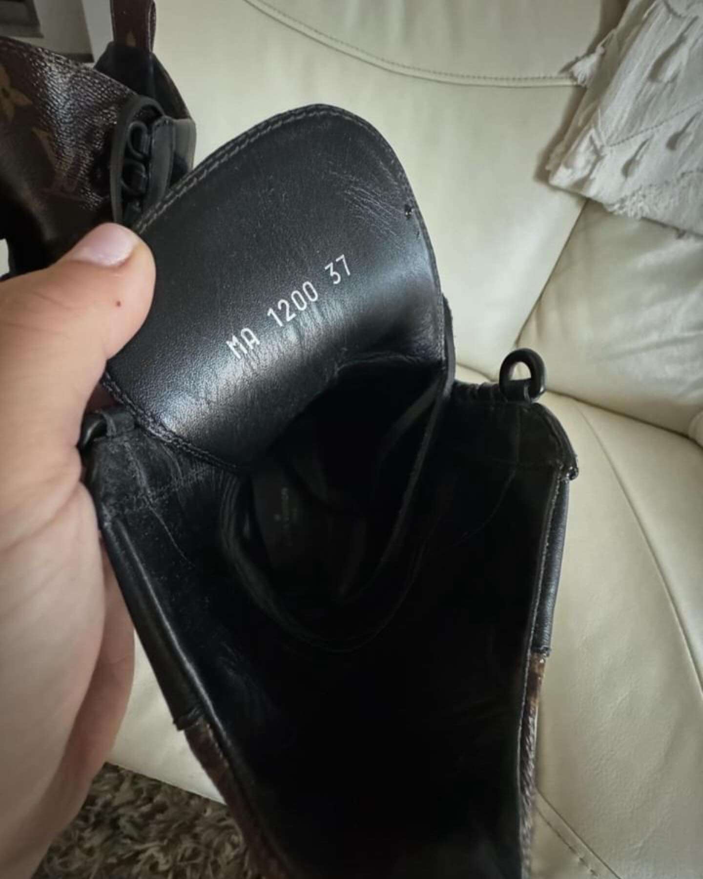 Louis Vuitton desert boots