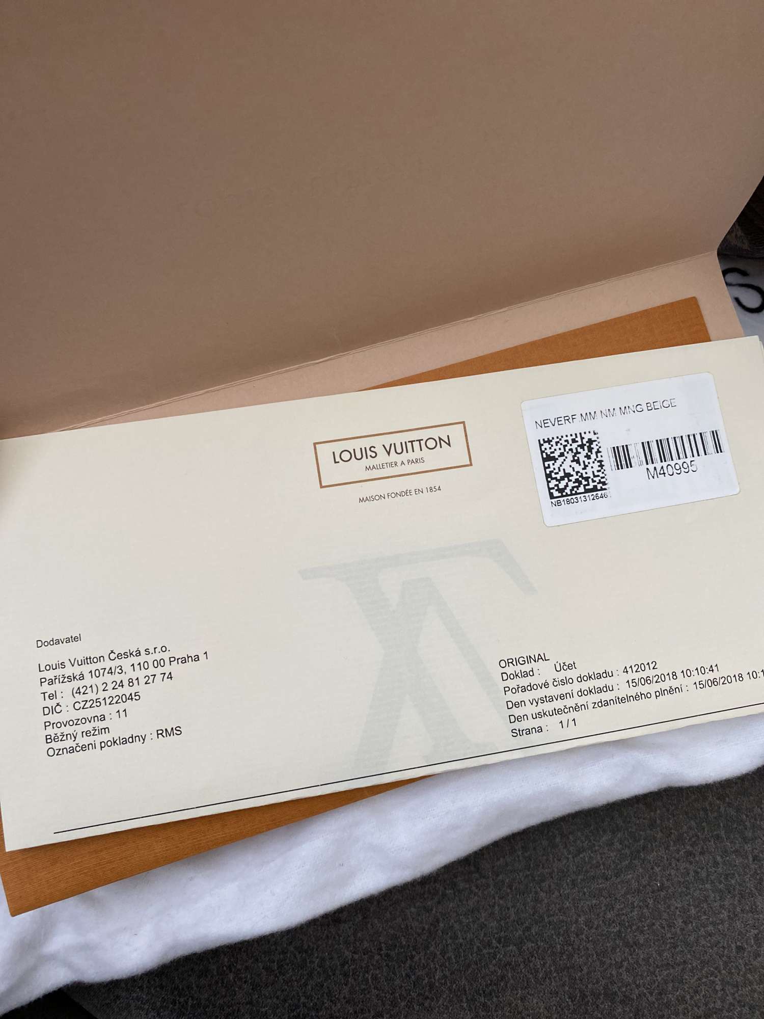 Louis Vuitton Neverfull MM Monogram