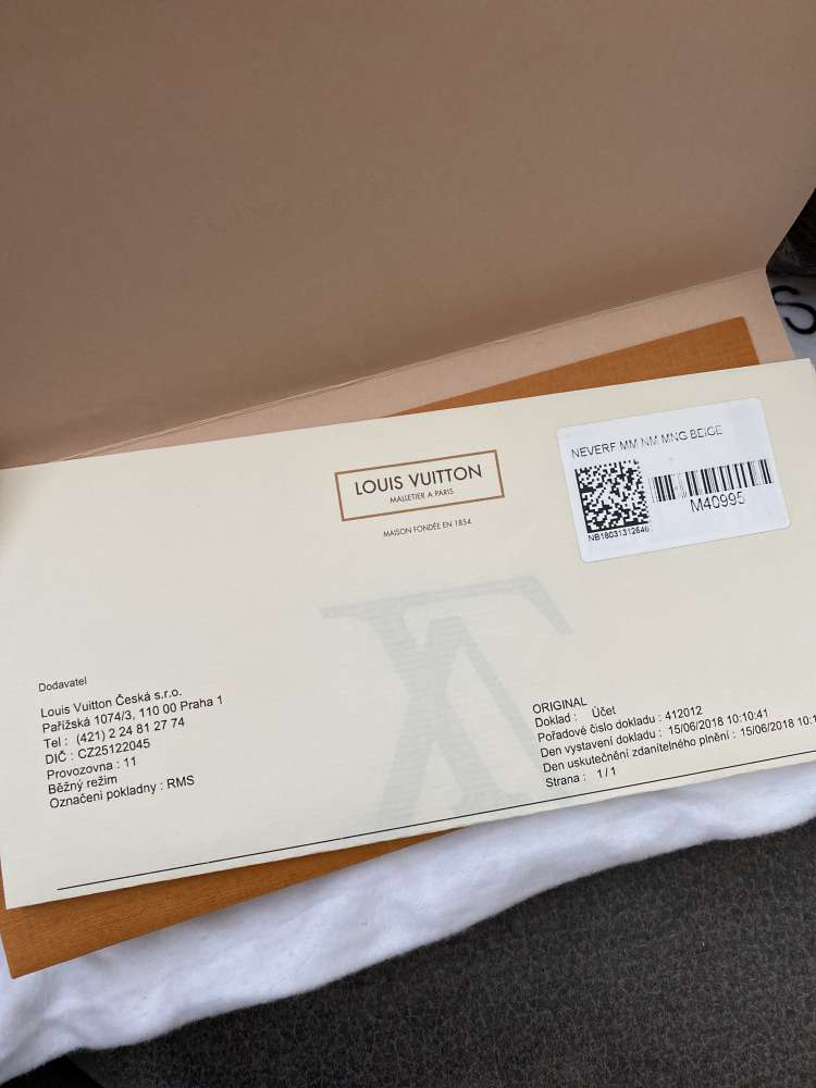 Louis Vuitton Neverfull MM Monogram