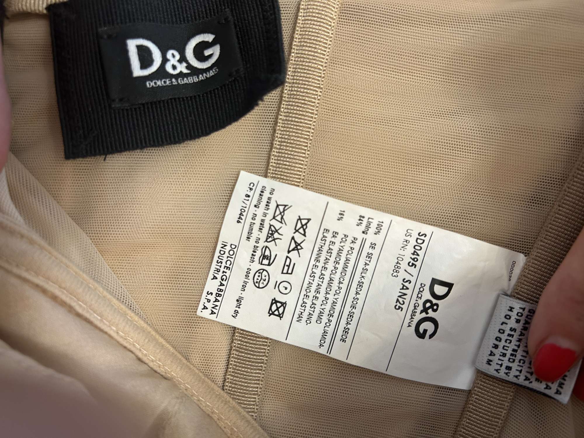 Dolce&Gabbana hodvábne šaty