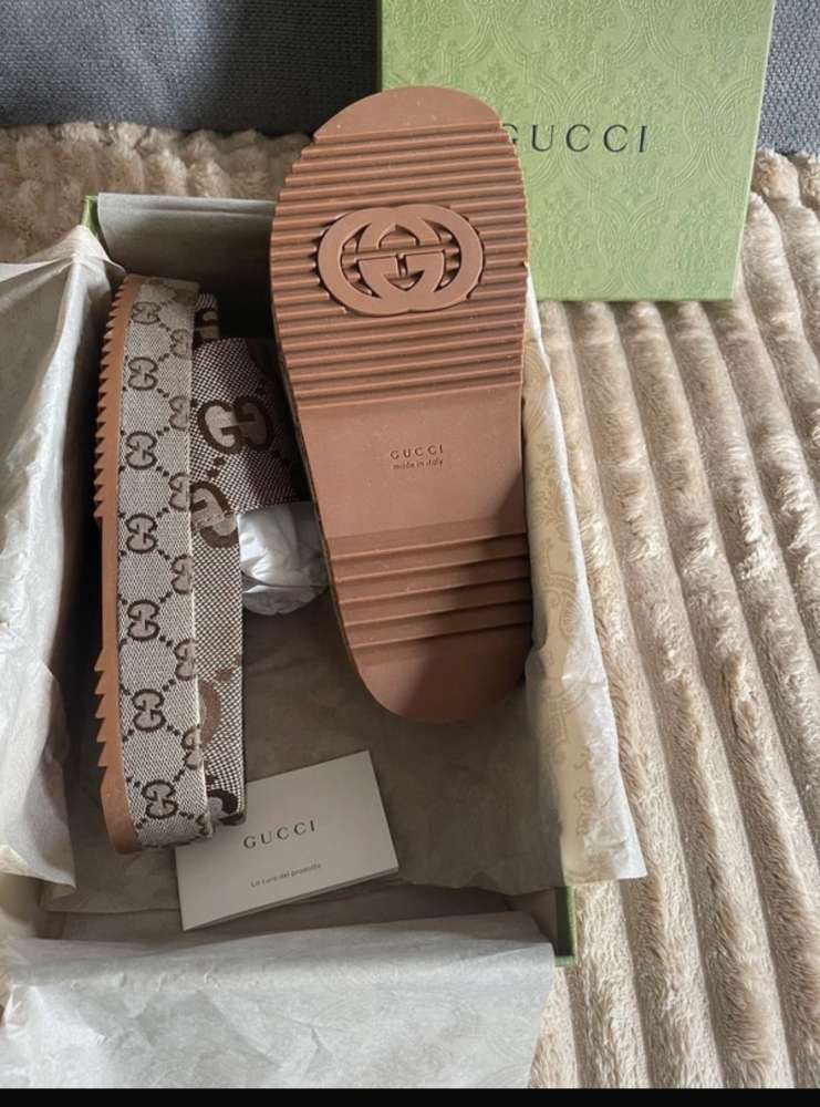 Gucci platformové šlapky