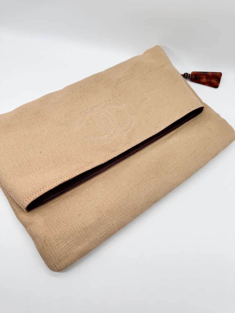 Slamená rafia kabelka Chanel