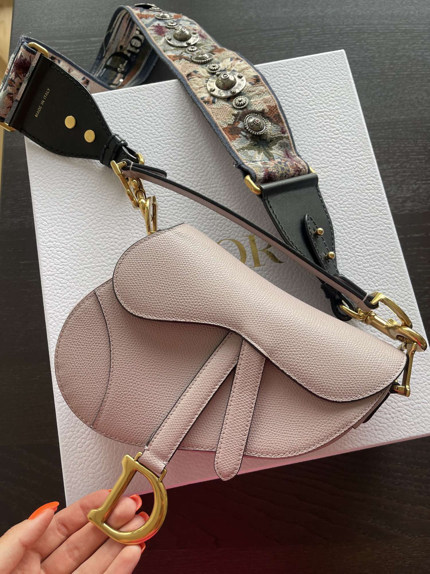 Dior Saddle bag mini