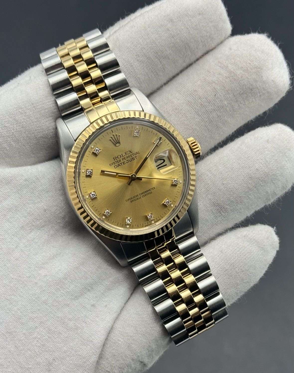 Rolex Datejust 36 bicolor hodiny