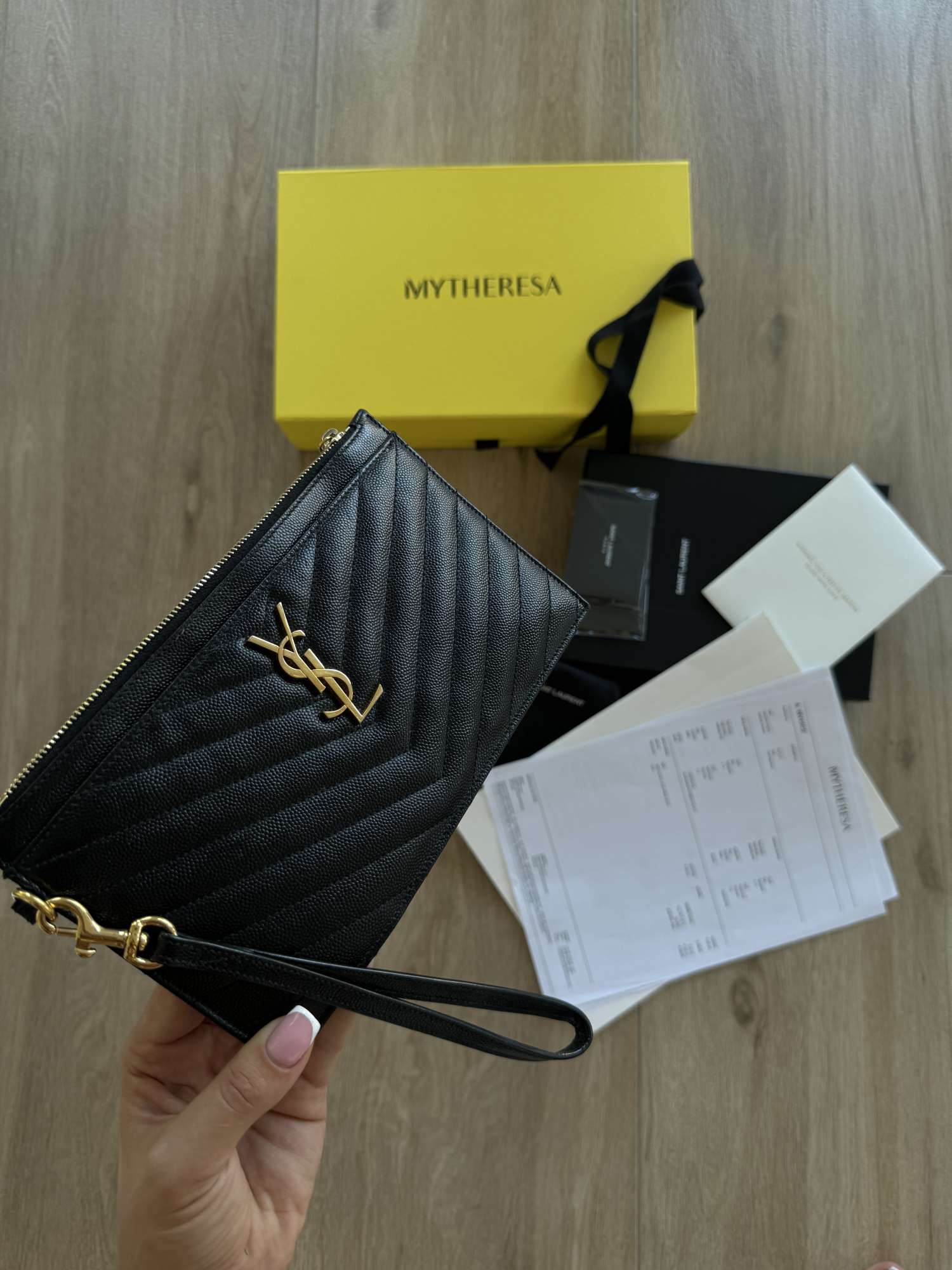 YSL Yves Saint Laurent clutch/kabelka