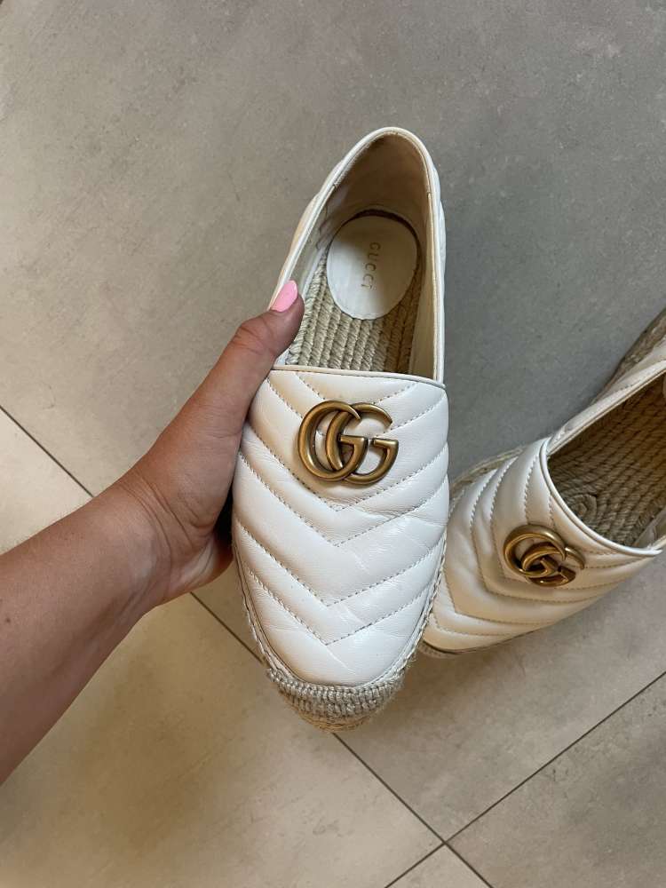 Epadrilky Gucci kožené