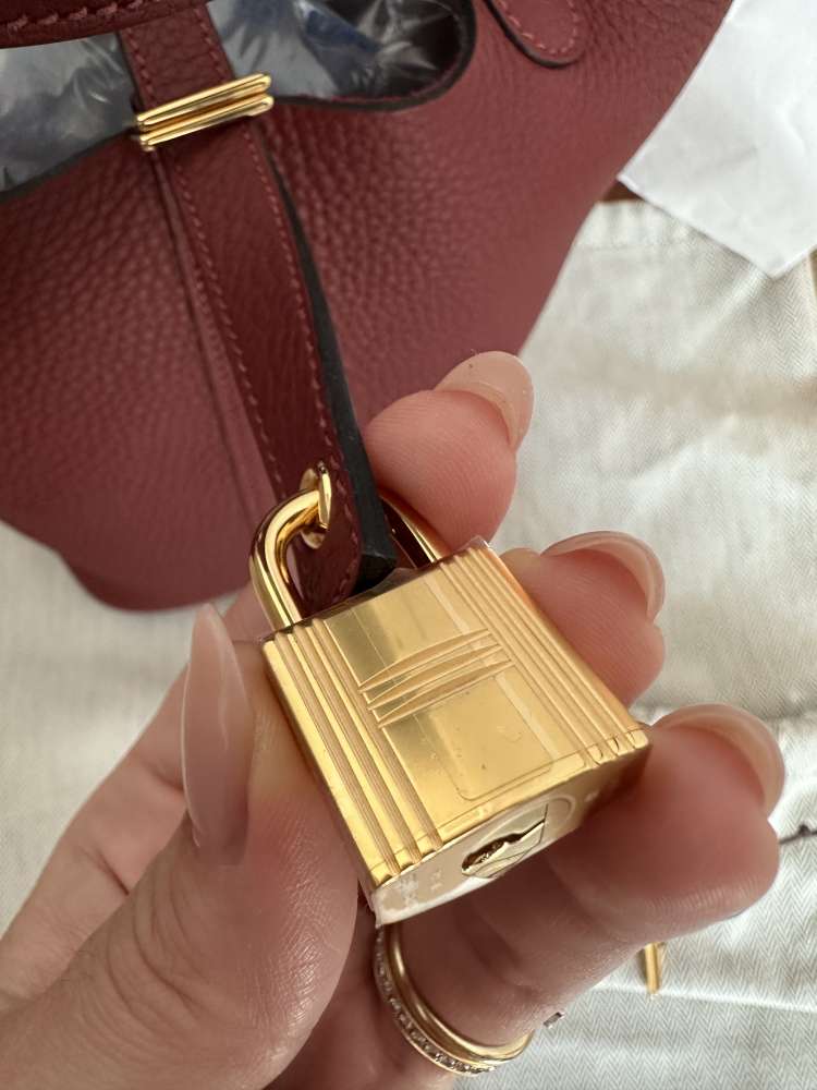 Hermes Picotin 18 Rouge H