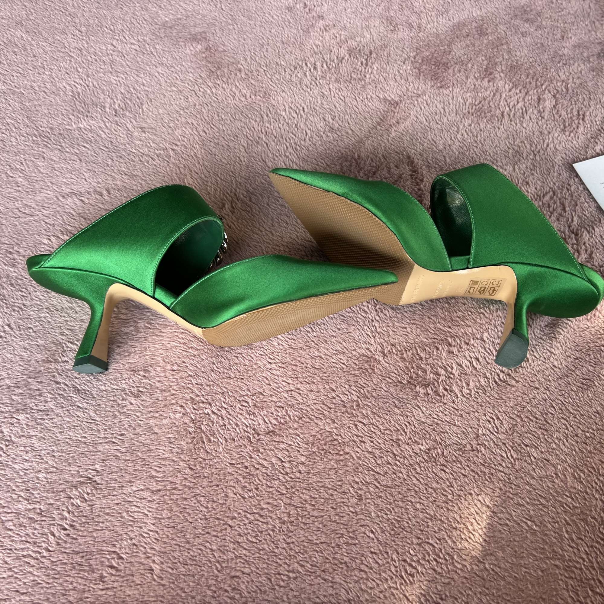 Nicholas Kirkwood Monstera mules 70mm