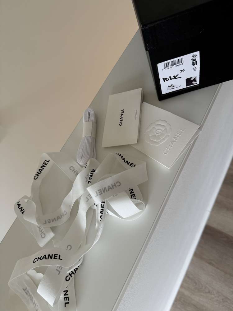 Chanel tenisky Mesh, Suede Calfskin &amp; Grained Calfskin 39