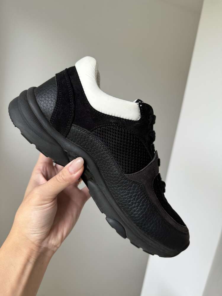 Chanel tenisky Mesh, Suede Calfskin &amp; Grained Calfskin 39