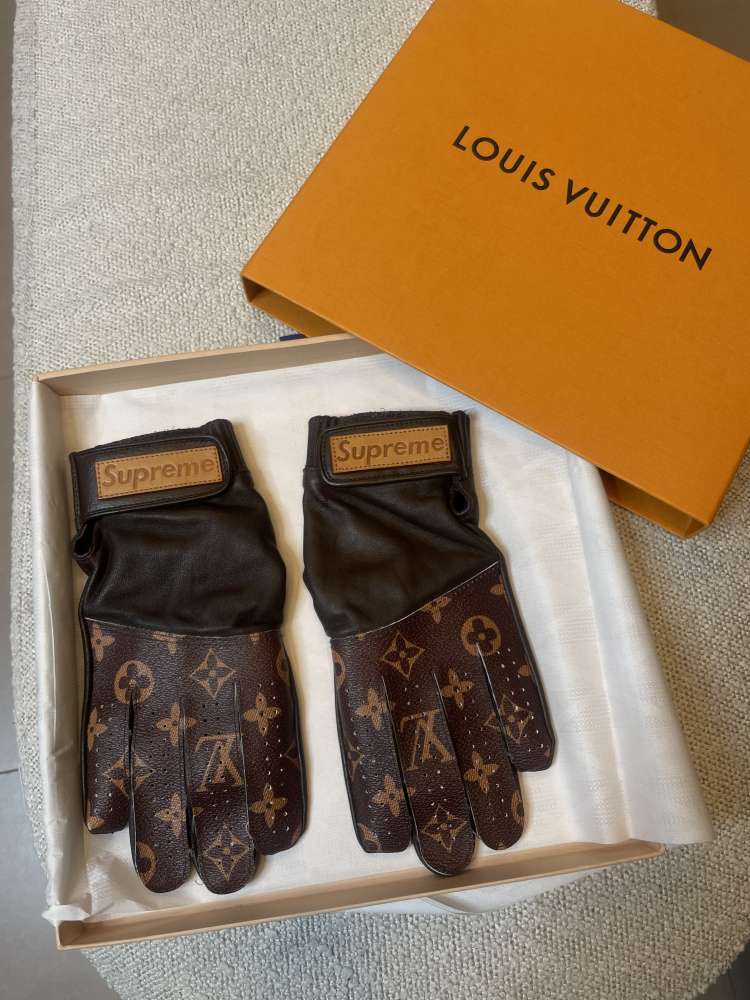 Supreme louis vuitton rukavice