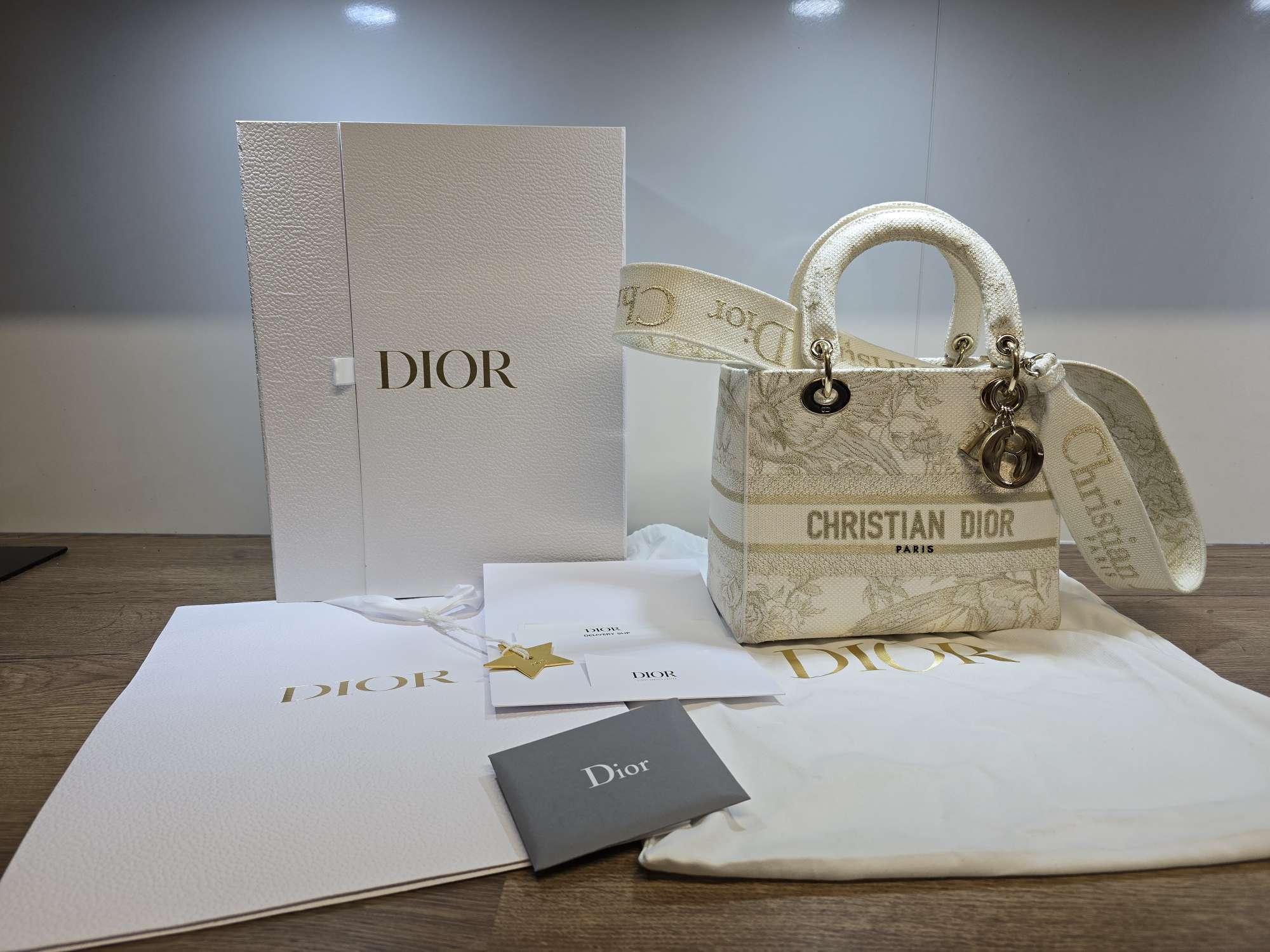 Christian Dior White/Gold limited edition