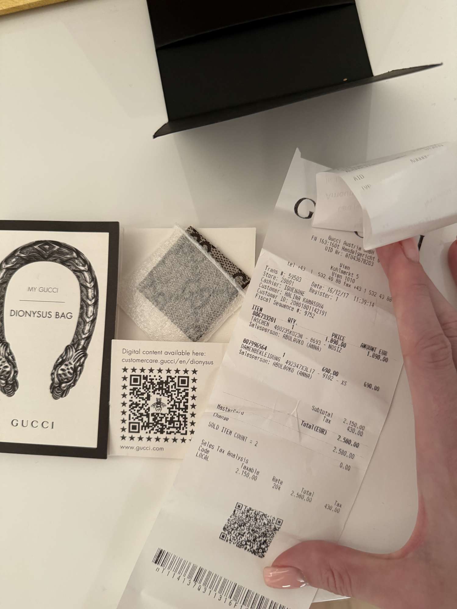 Gucci Dionysus kabelka