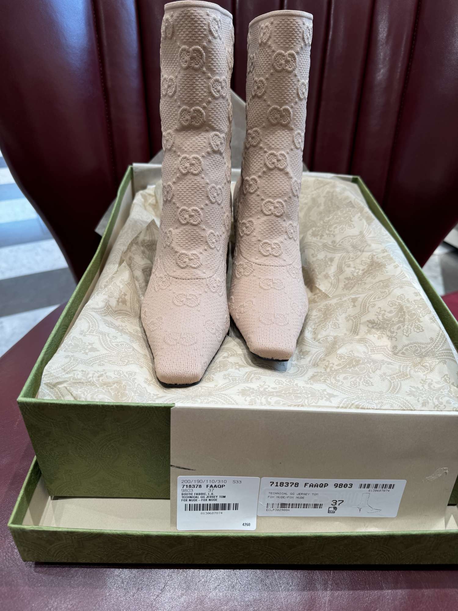 Gucci kotníkové boty