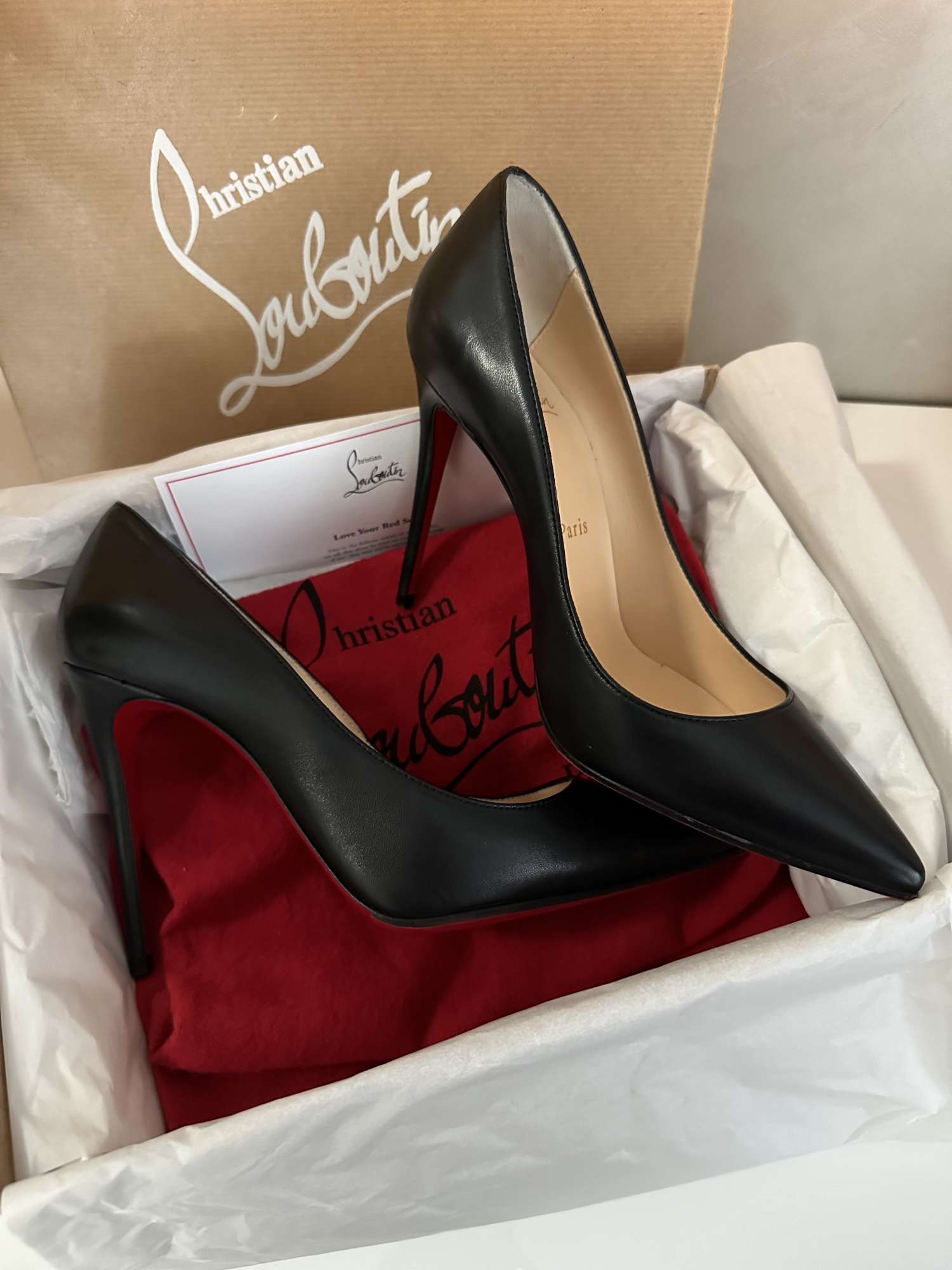 Christian Louboutin Kate 100 black