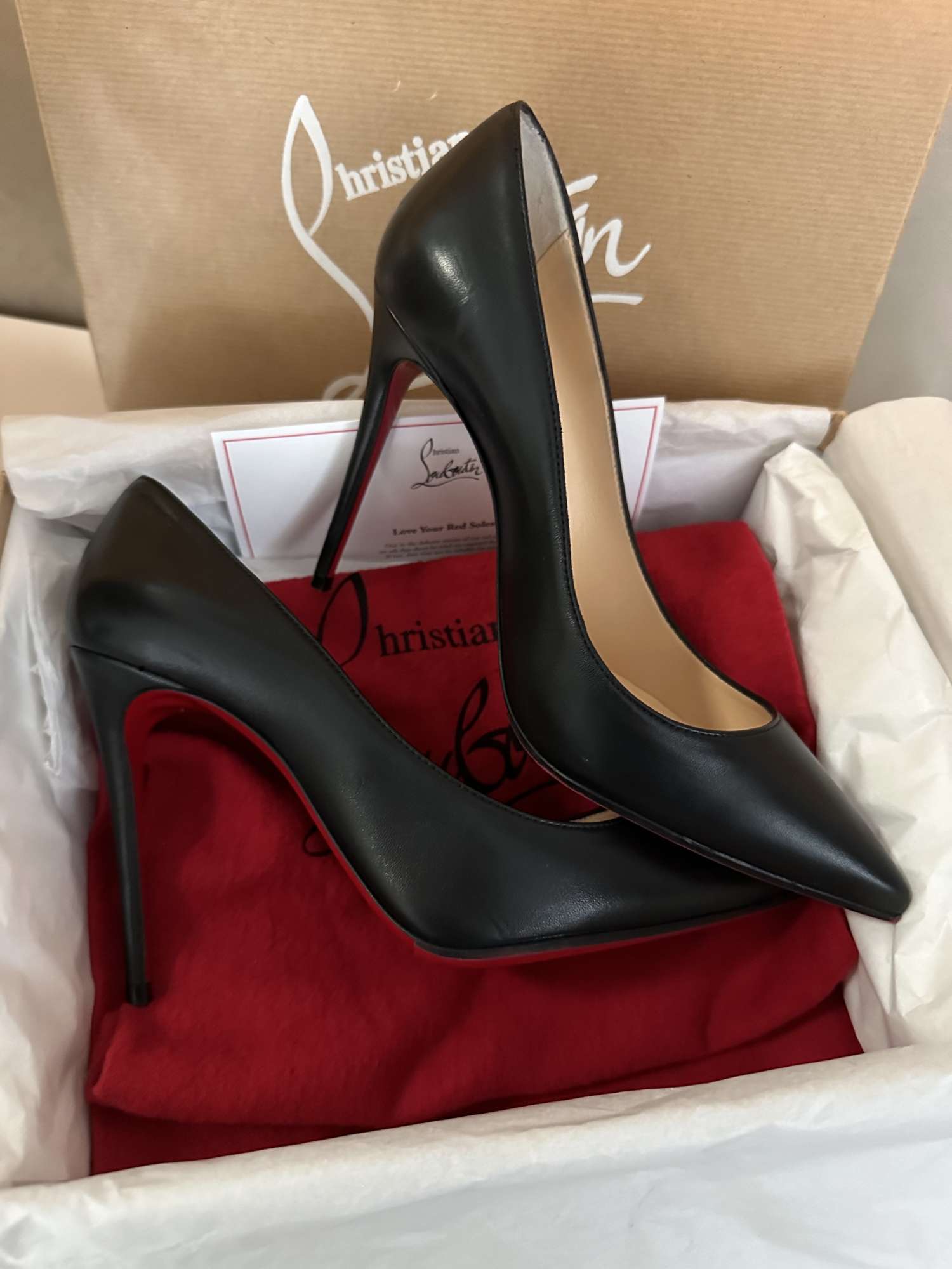 Christian Louboutin Kate 100 black