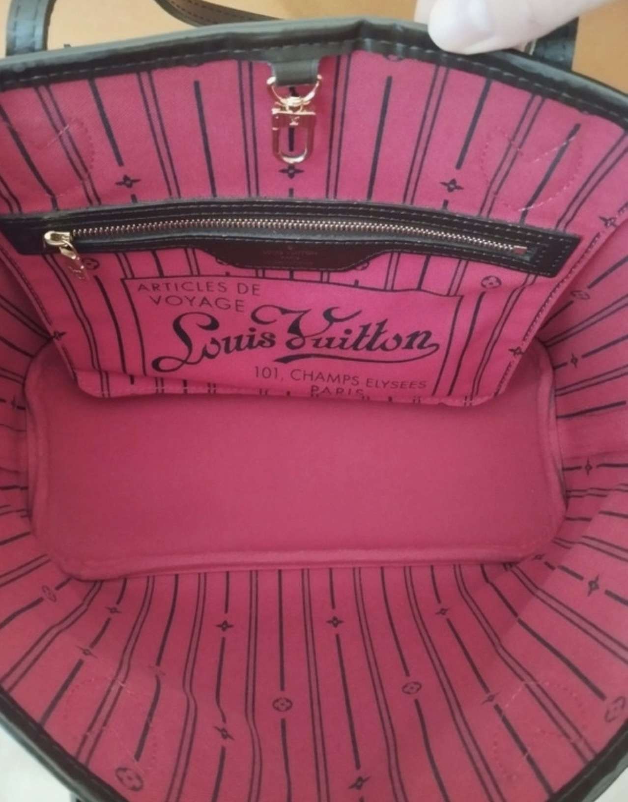Louis Vuitton neverfull damier ebene