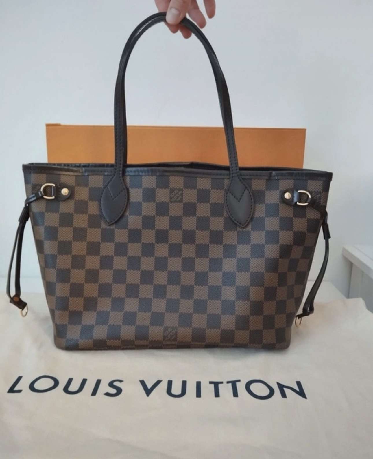 Louis Vuitton neverfull damier ebene