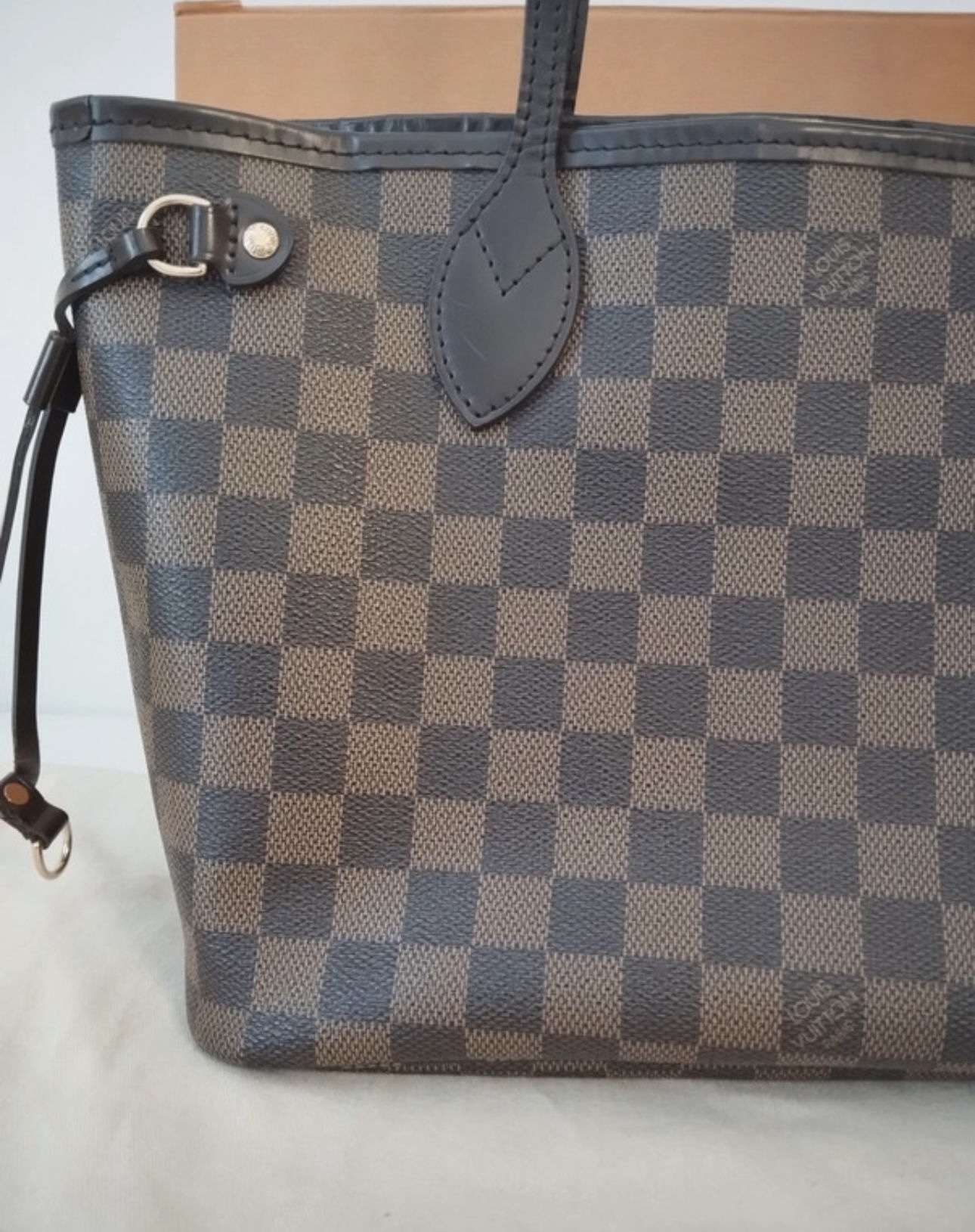 Louis Vuitton neverfull damier ebene