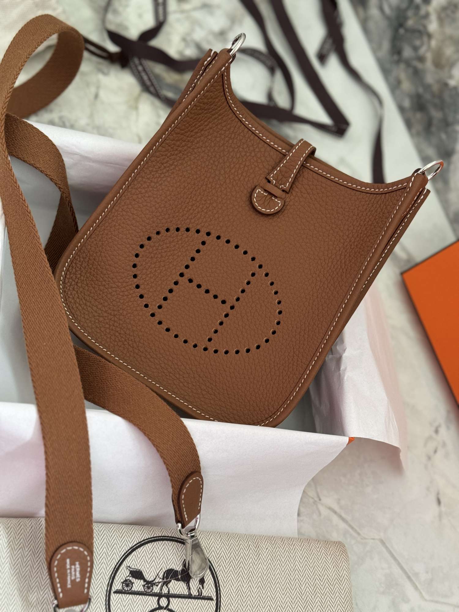 Hermes mini Evelyne