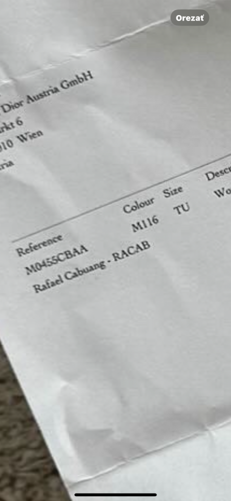 Christian Dior saddle