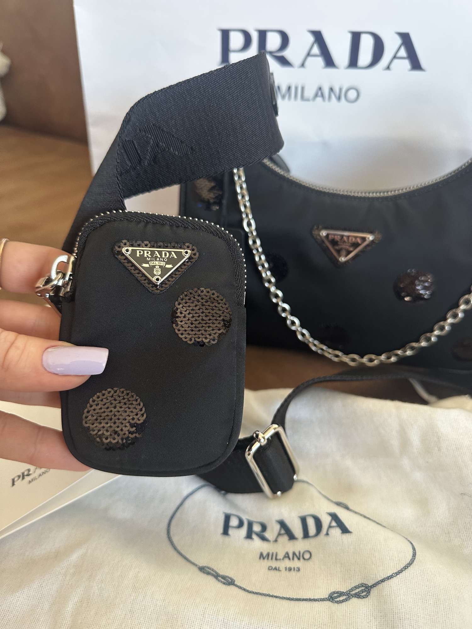 Prada Multipochette limited edition