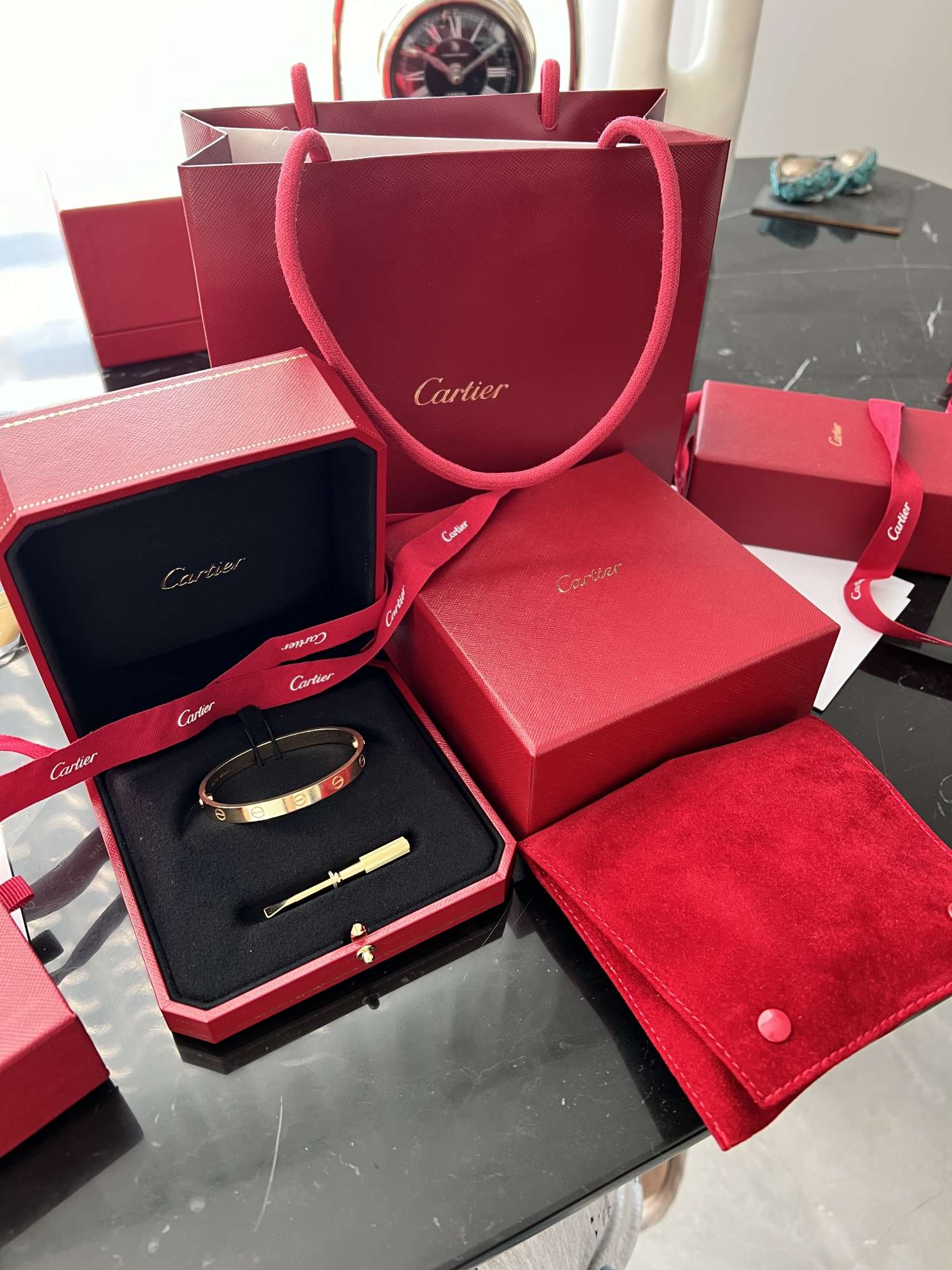 Cartier LOVE naramok hrubšia verzia