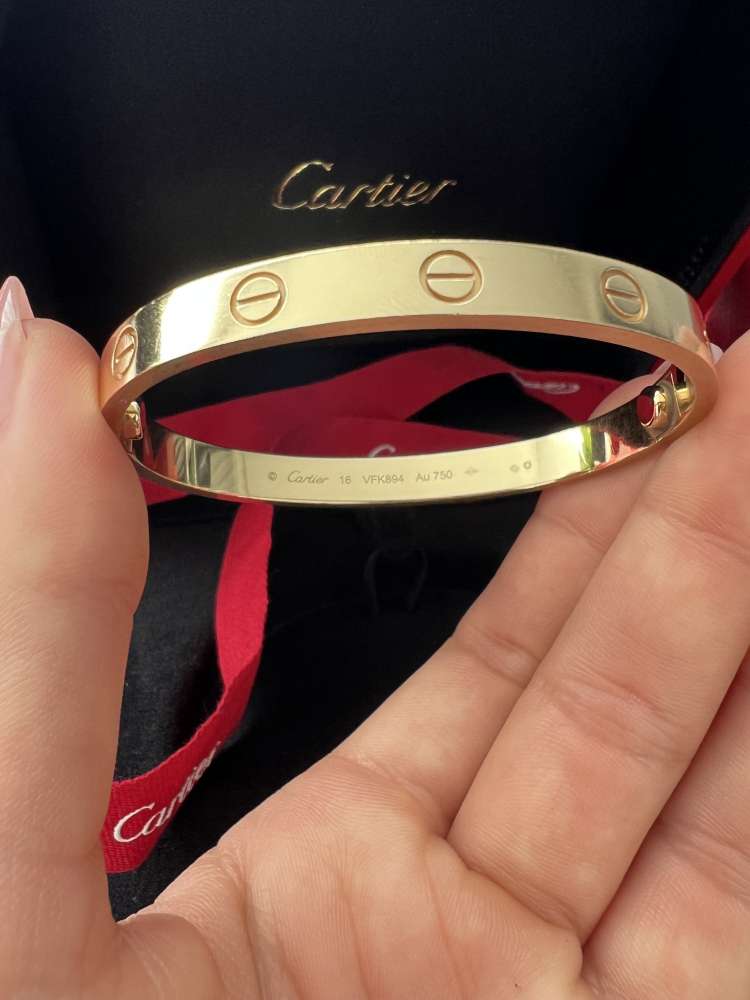 Cartier LOVE naramok hrubšia verzia