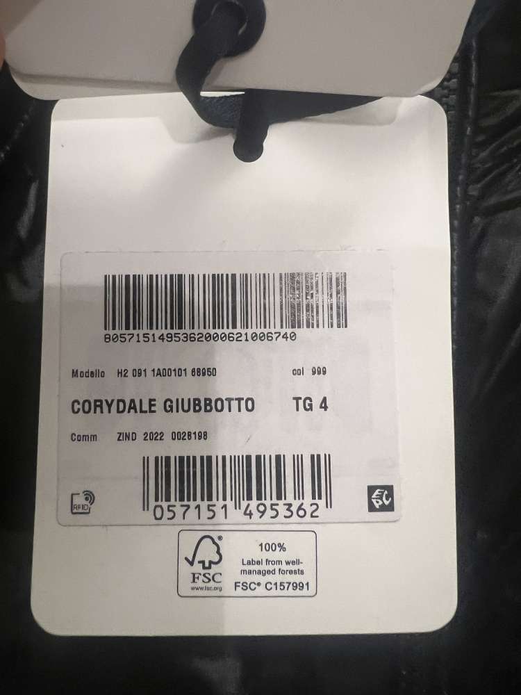 Moncler Corydale bunda veľkosť 4