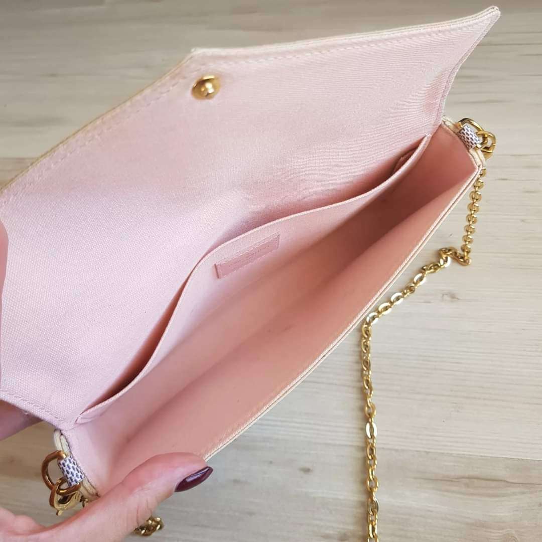 Louis Vuitton Felicie Damier azur