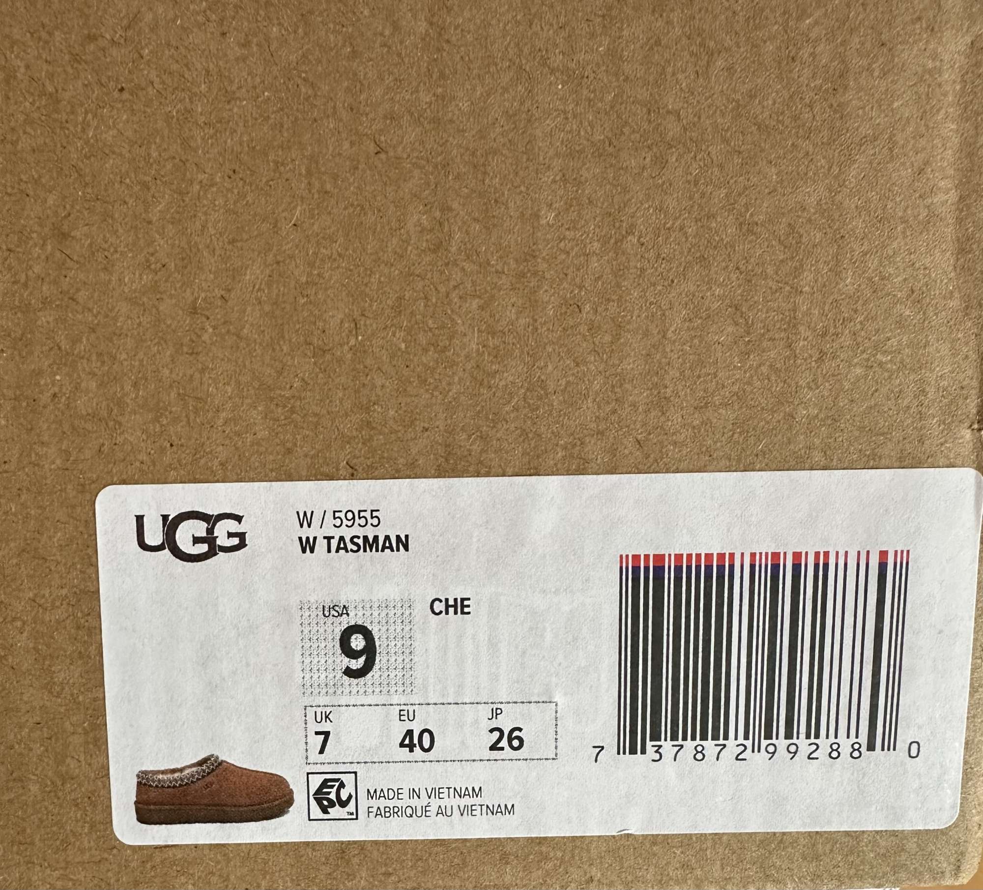 UGG Tasman W Chestnut vel. 40