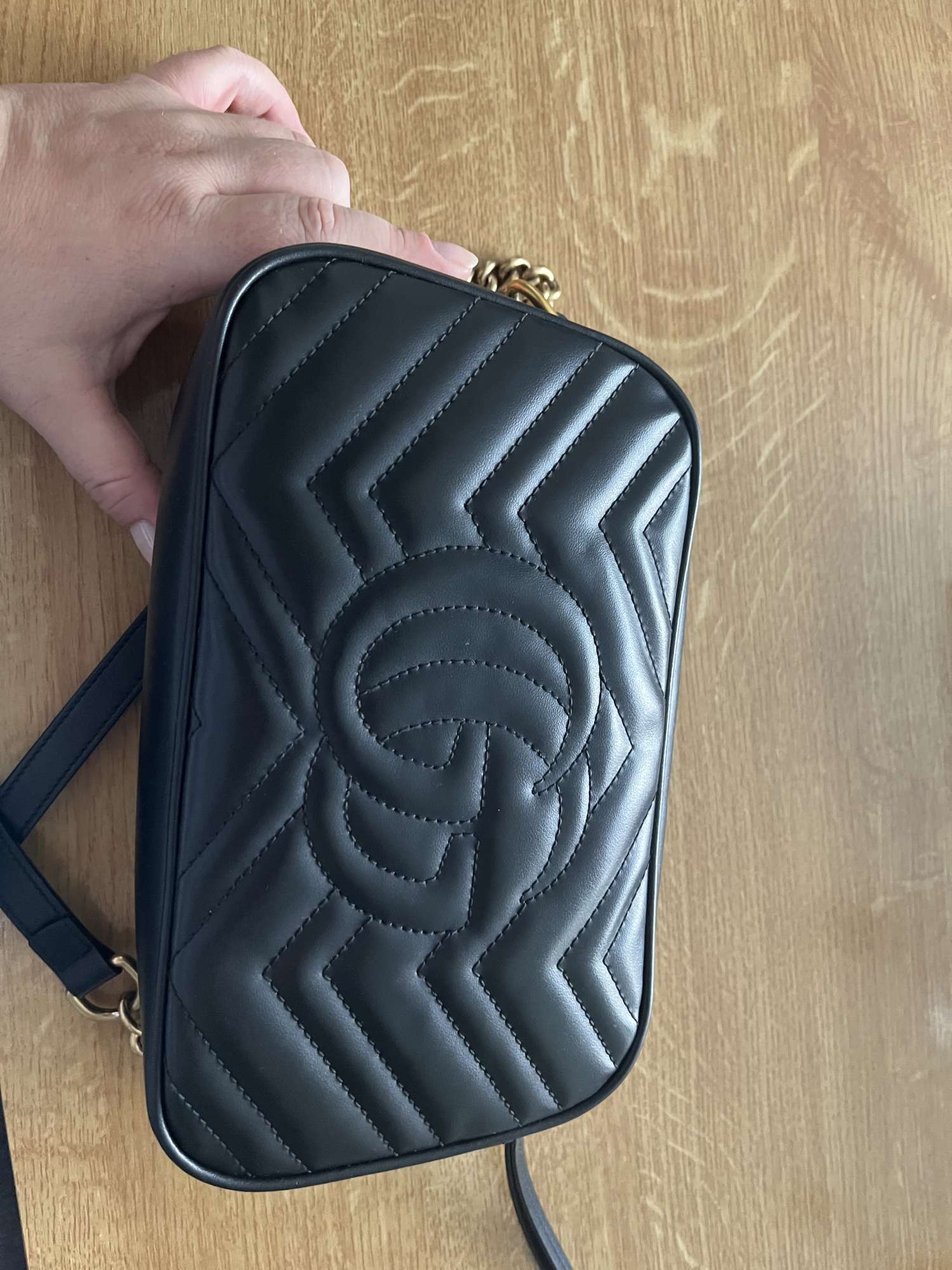 GUCCI small GG Marmont shoulder bag
