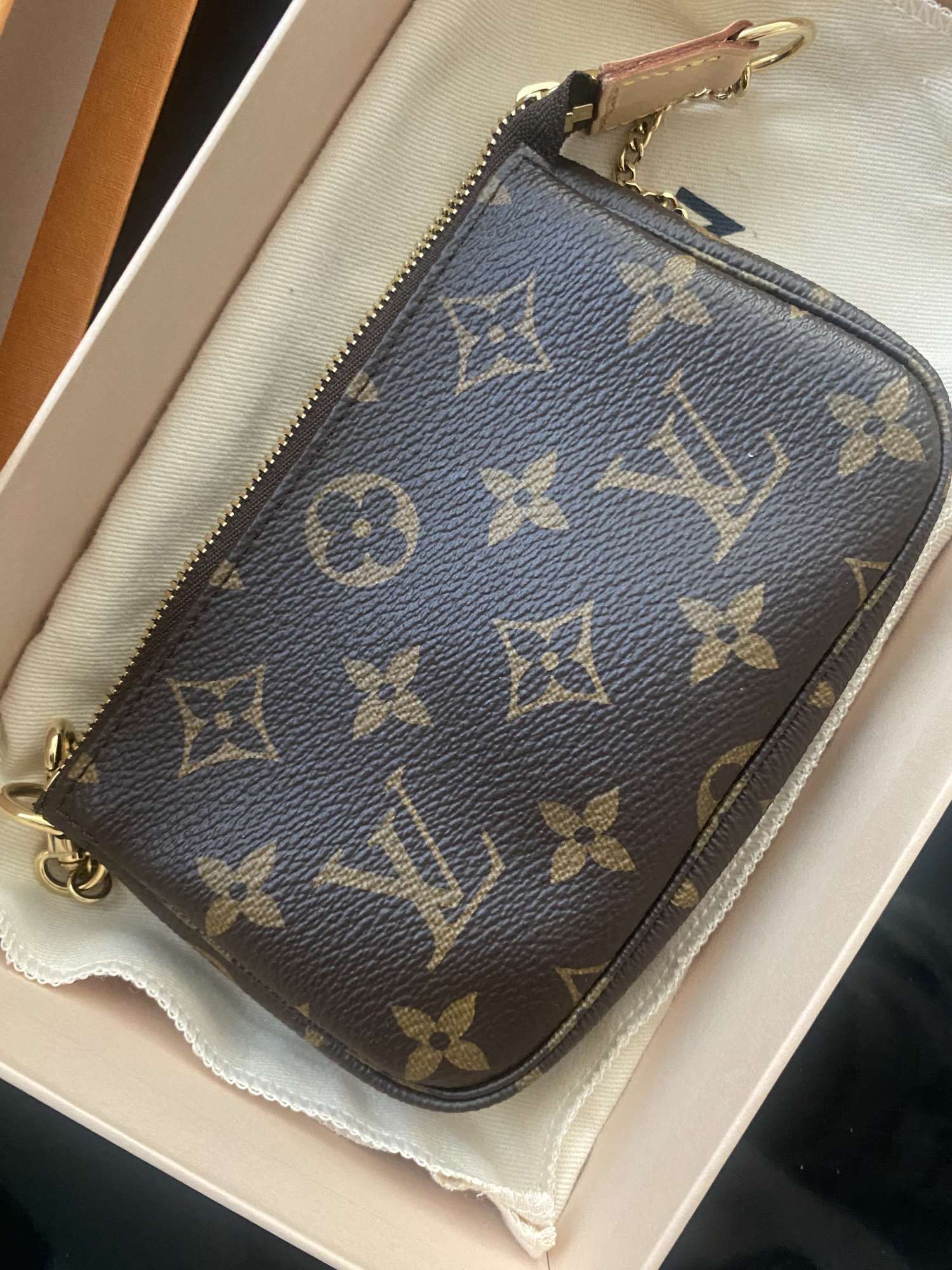 Mini pochette monogram