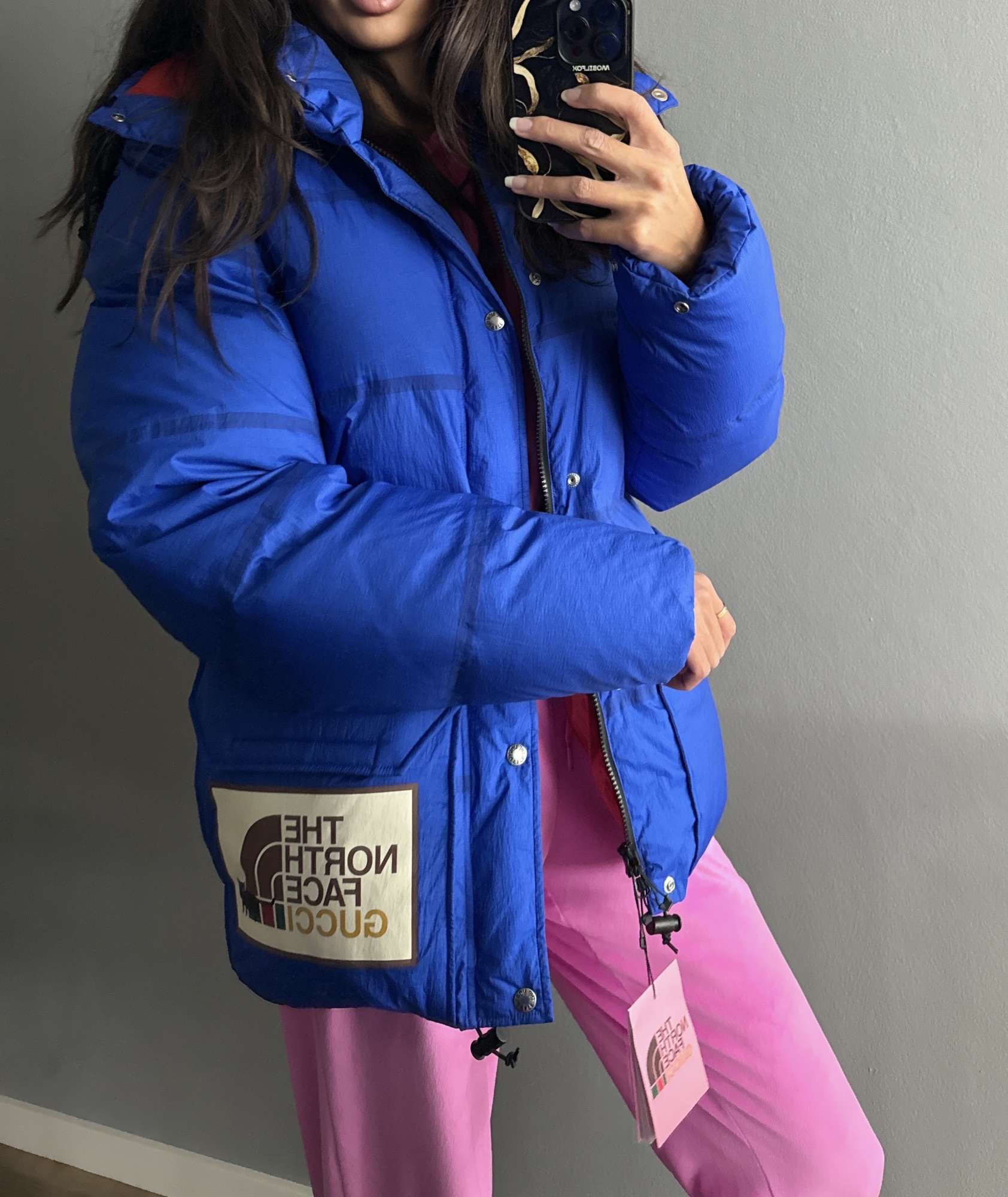 Gucci x The North Face paperova bunda