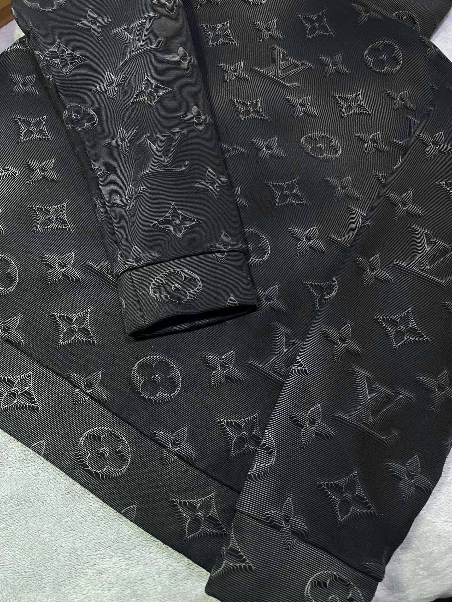 Louis Vuitton monogram 3D hoodie