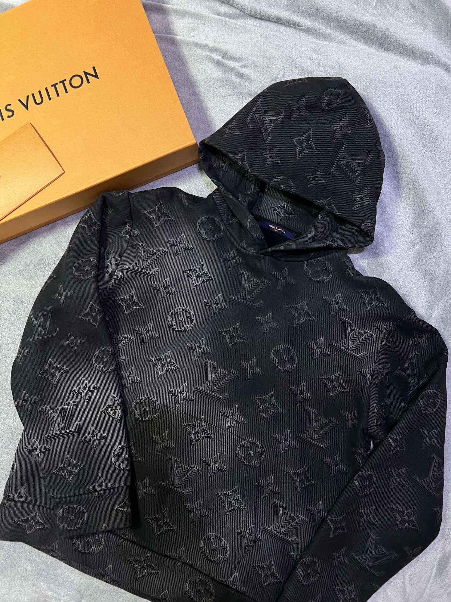 Louis Vuitton monogram 3D hoodie