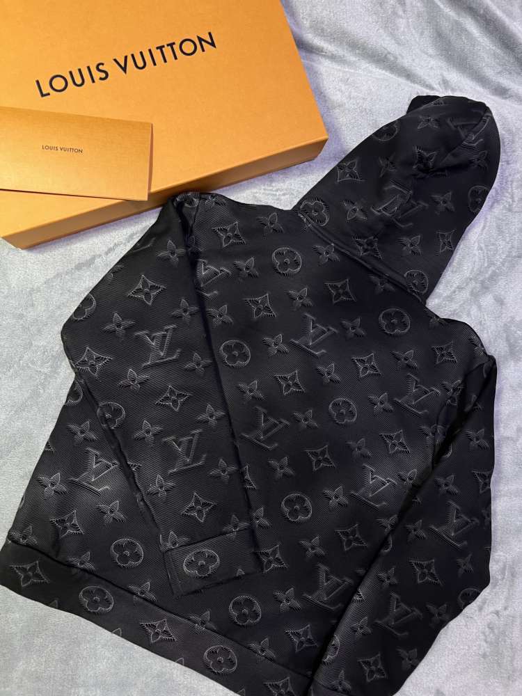 Louis Vuitton monogram 3D hoodie