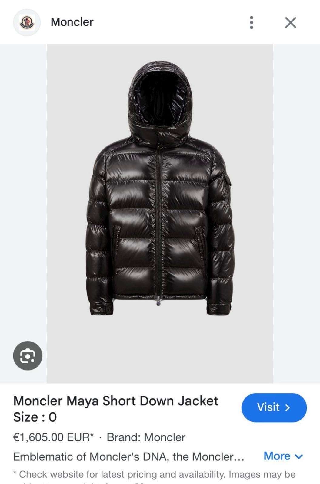 Moncler Maya bunda