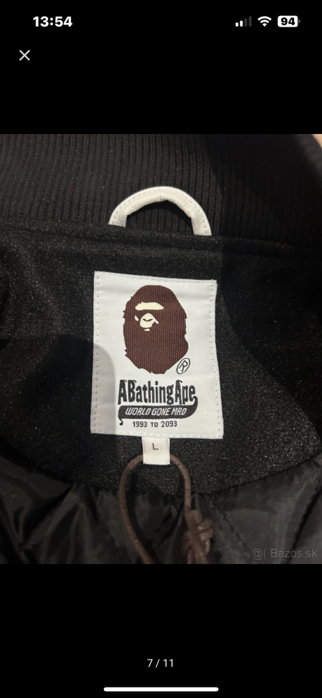 Bape Crazy Patch Varsity bunda