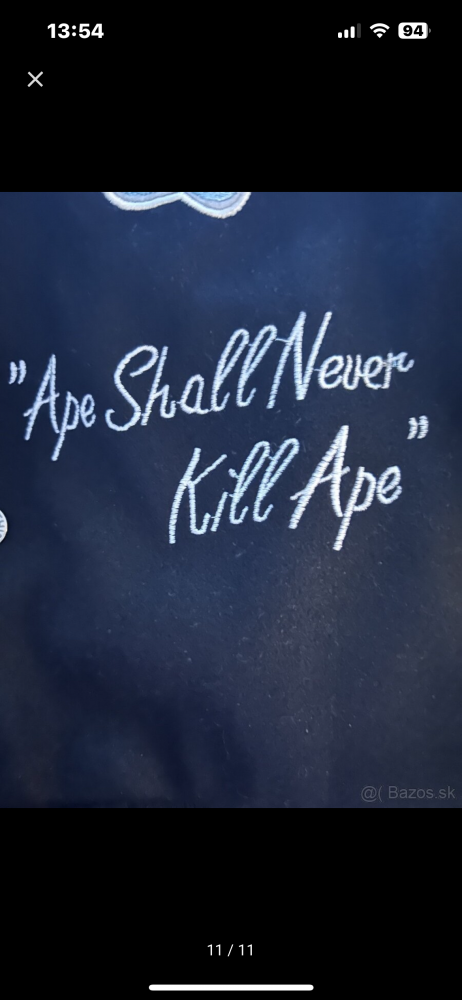 Bape Crazy Patch Varsity bunda