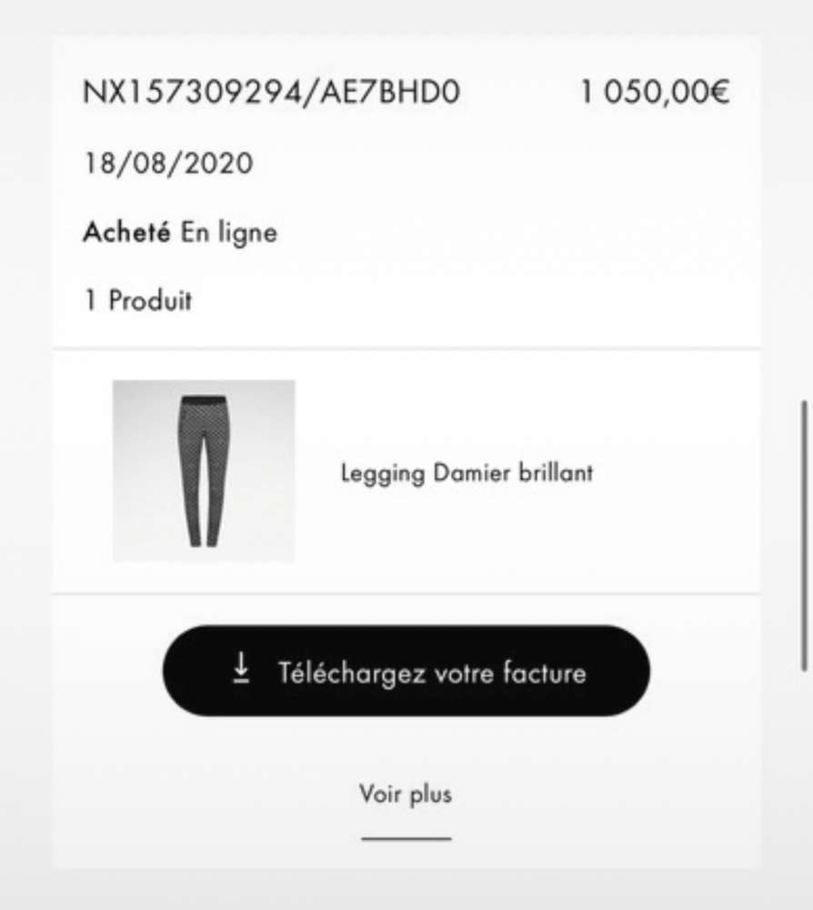 Louis Vuitton legíny