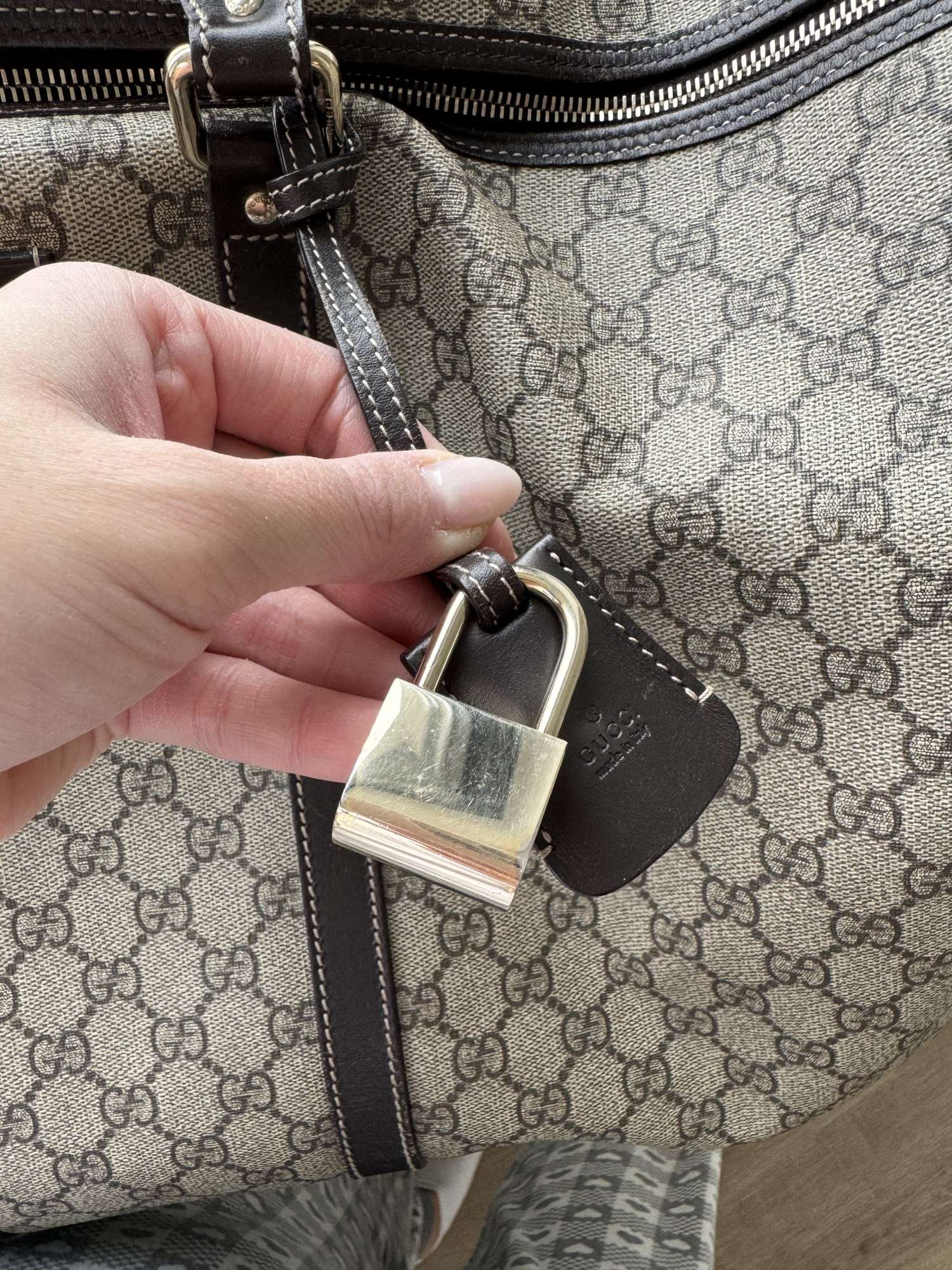 Gucci cestovná taška Large Duffle Bag