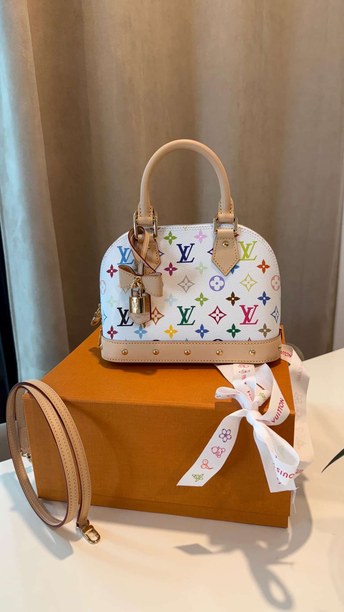 Louis Vuitton Murakami Alma Bb