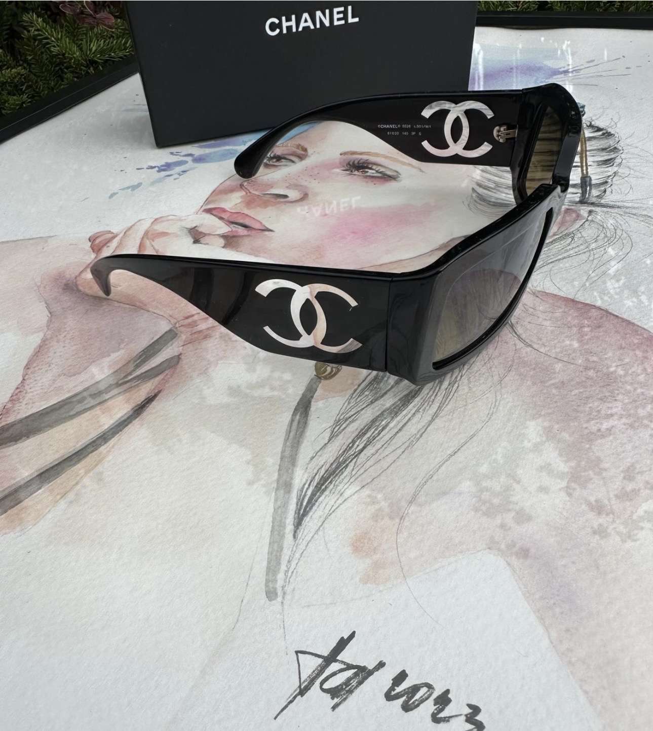 Chanel slnečné okuliare