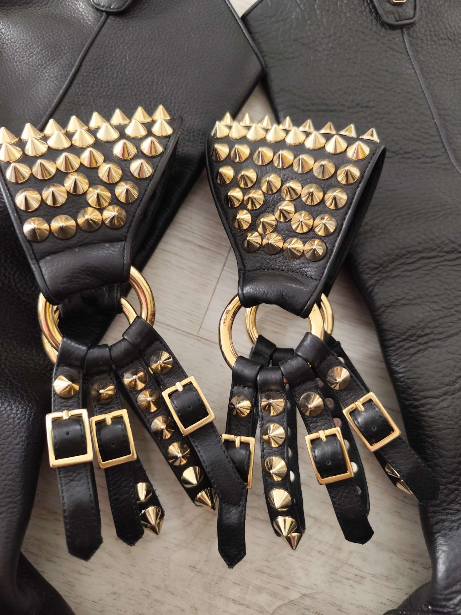 Philipp Plein kožené cizmy