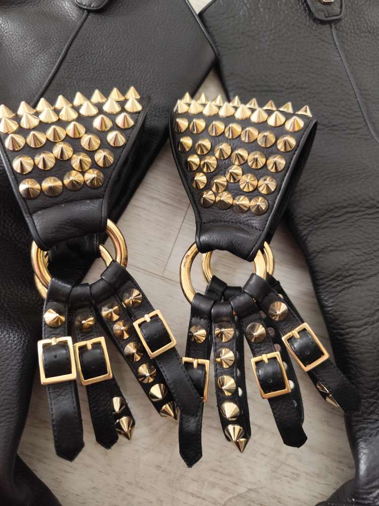 Philipp Plein kožené cizmy