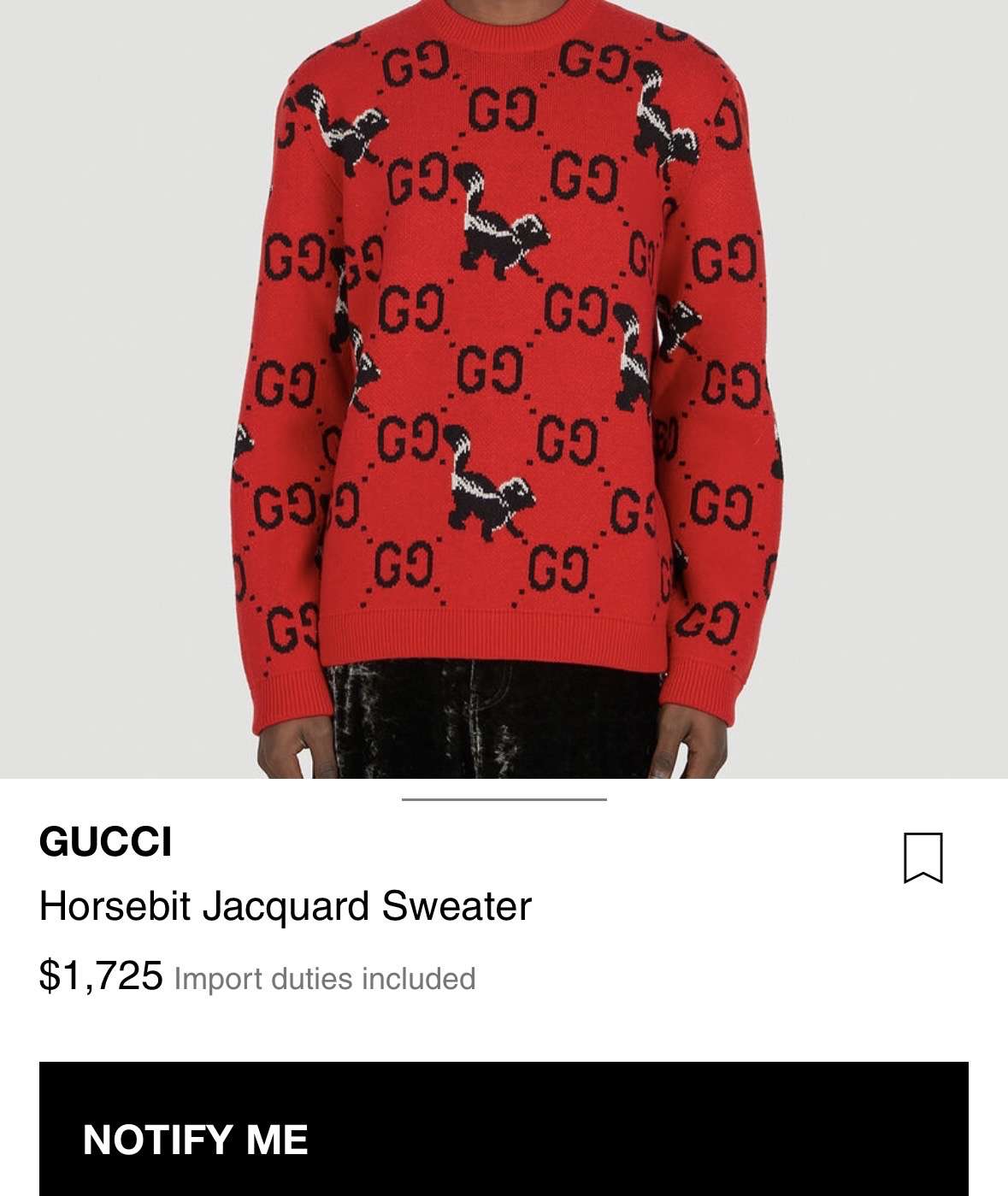 Gucci sveter