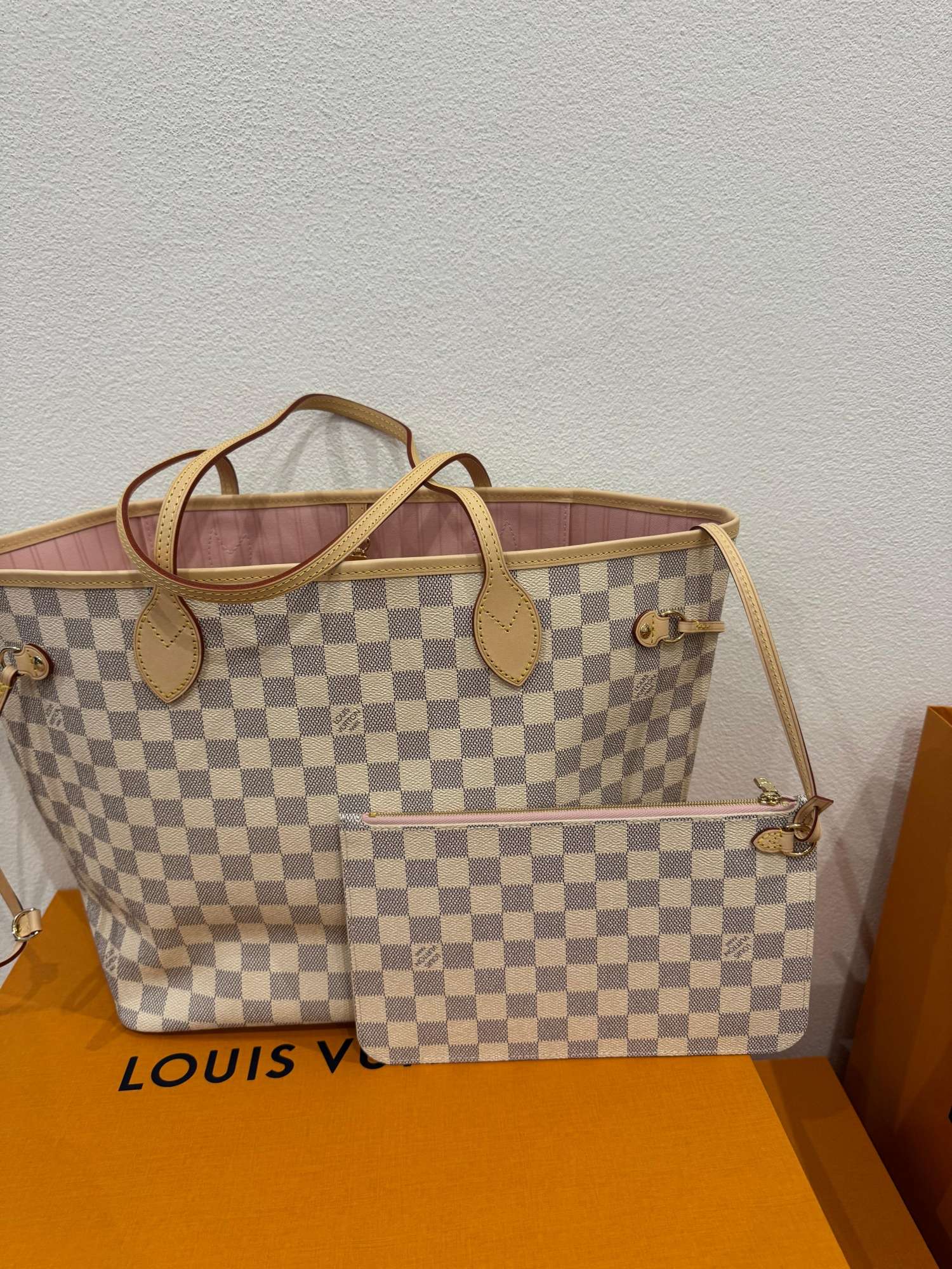 Louis Vuitton damier azure MM
