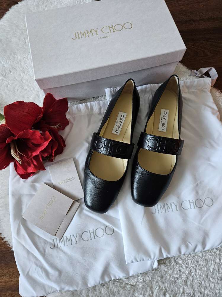 Jimmy Choo "mary jane" topanocky